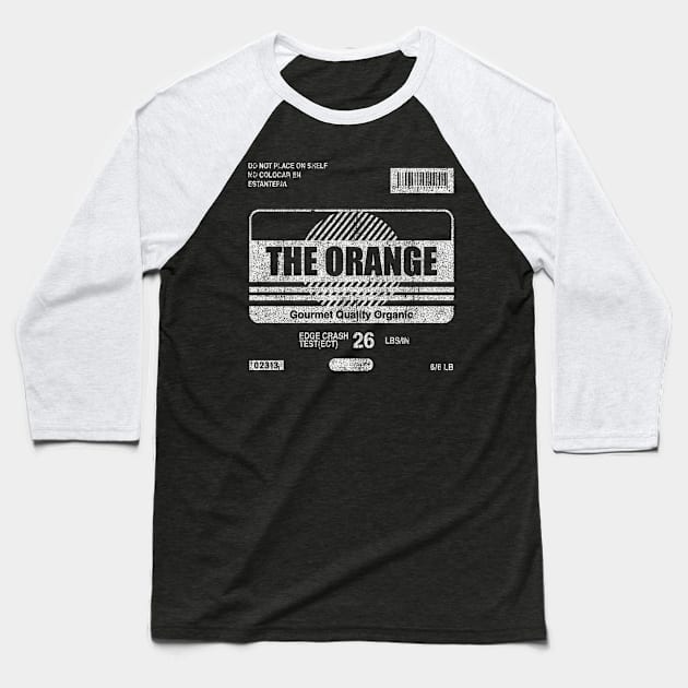 The Orange - MGS Cardboard Box (Variant) Baseball T-Shirt by huckblade